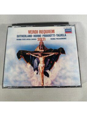 Giuseppe Verdi Requiem 2CD 1984 London Remastered Sutherland Horne Pavarotti Sol